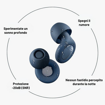 Tappi per le orecchie QuietPlugs + Custodia in omaggio
